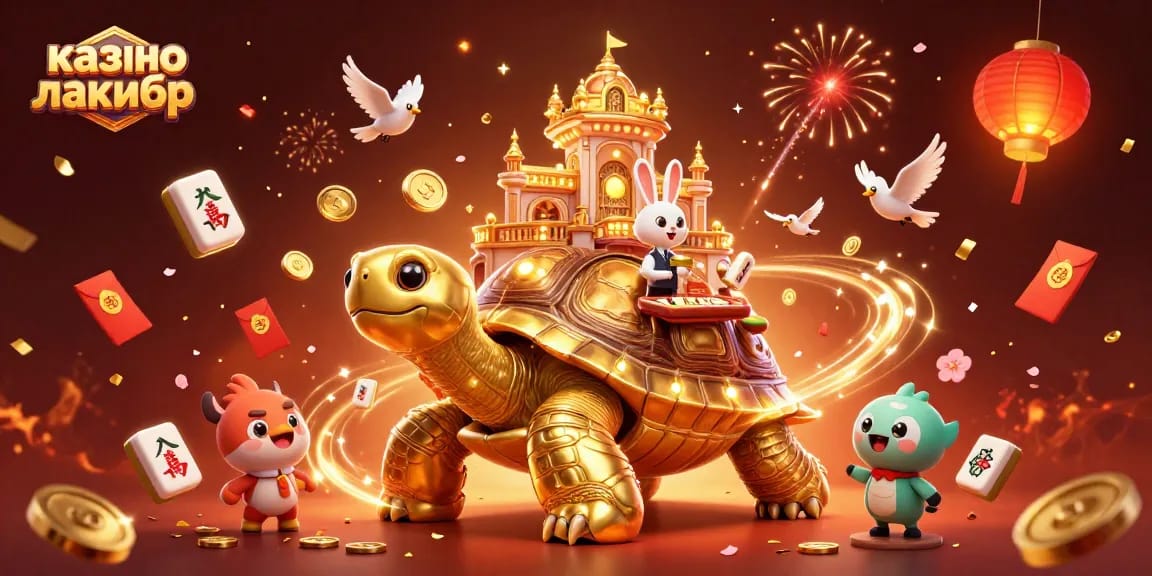Experience excitement at казино лакибир with this vibrant casino-themed illustration featuring rich 3D detail.