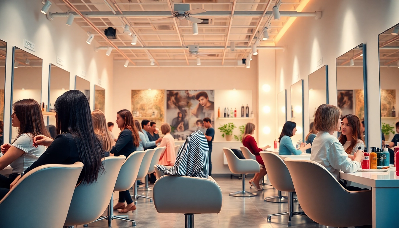 Discover a lively hair salon near me with stylish haircuts and vibrant colors.