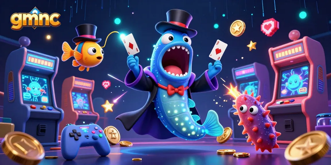 Capture magical casino moments with gmnc: bioluminescent eel, anglerfish, and sea cucumber perform stunning tricks.