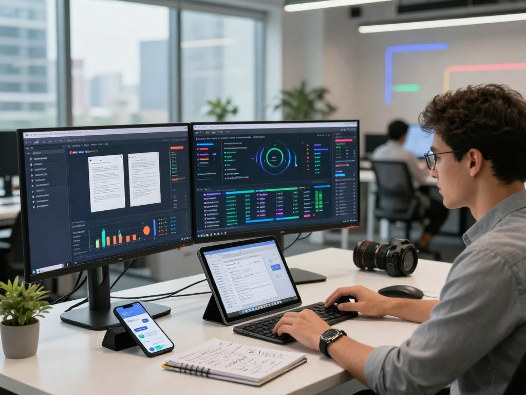 Document fraud detection in software analysis environment with monitors showing data verification.