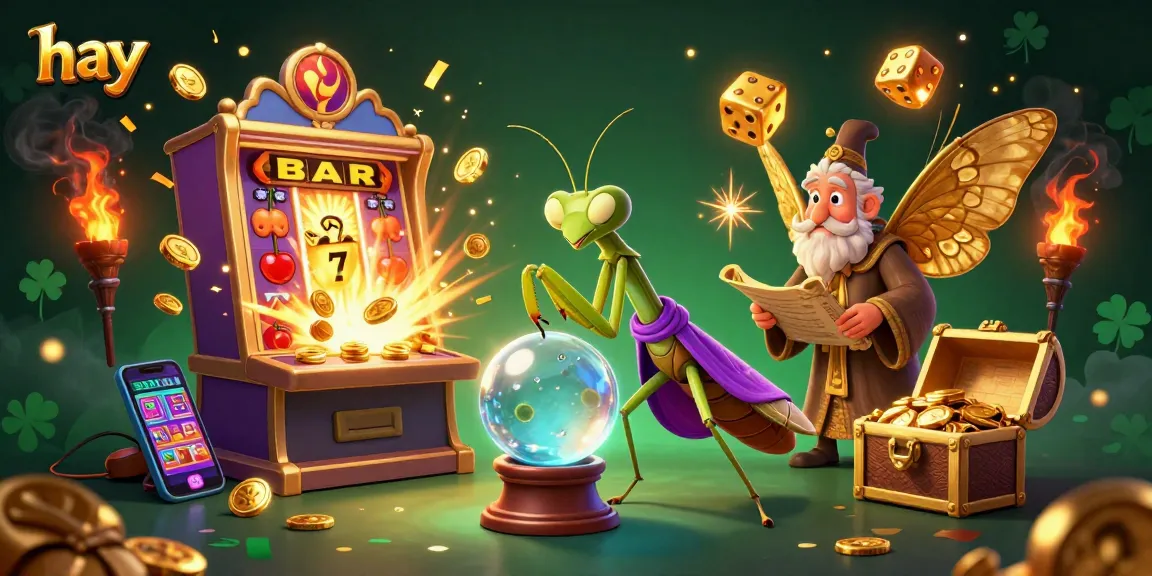 Engage in thrilling gaming with hay as the 3D cartoon fortune teller unveils jackpot secrets.